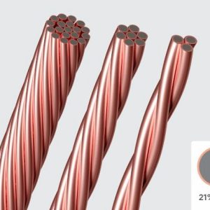 CABOS DE ACO COBREADO COPPERSTEEL 21% IACS